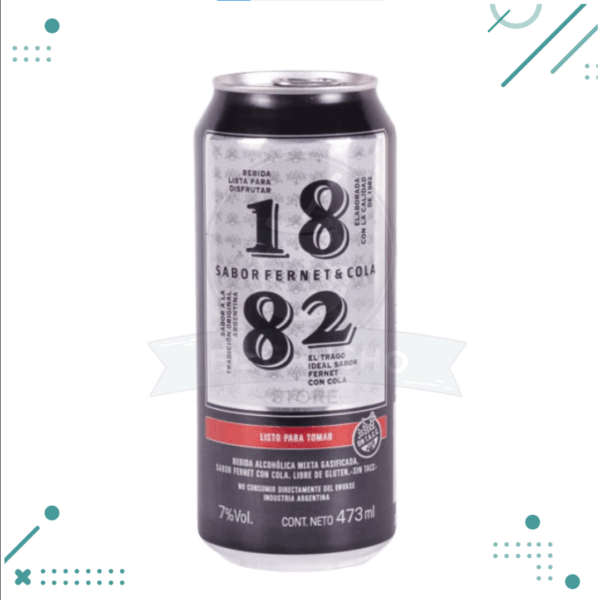 Fernet en lata Con Cola 1882 Lata 473ml