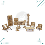 Set de Muebles Para Muñequitas - 39 unidades Fibrofácil - Imagen 5