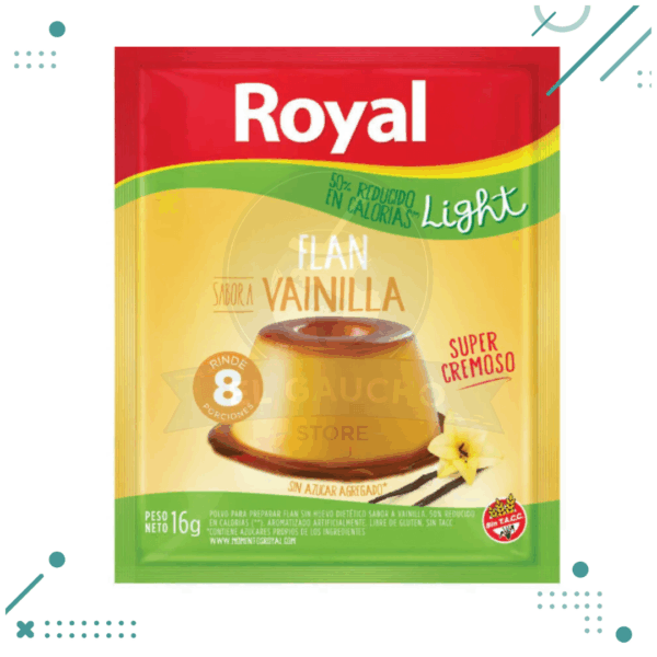 Flan Vainilla Light Royal (16gr)