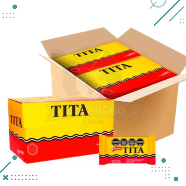BULTO Oblea Tita 18g x36un. (648gr.) (Caja x12 displays) (7.8kg)