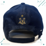 Gorra Visera Bordada AFA 3 Estrellas, color AZUL - Imagen 3