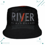Gorro Piluso River Plate "El Mas Grande" NEGRO