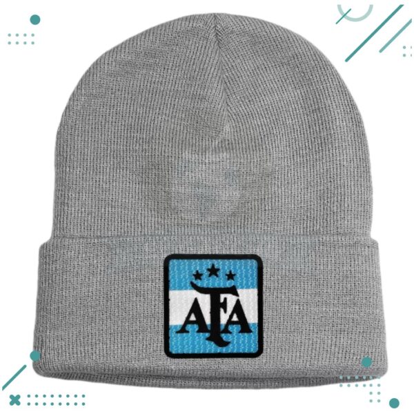 Gorro Lana AFA - GRIS