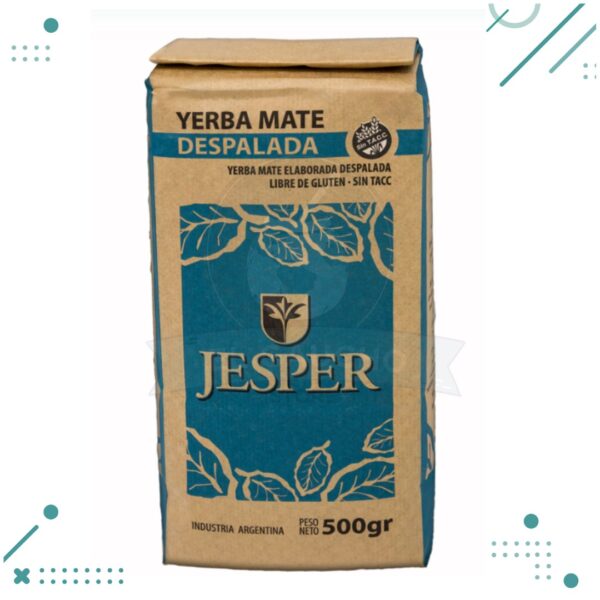 Yerba Mate Certificada Jesper Despalada 500gr