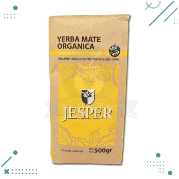 Yerba Mate Organica Certificada Jesper 500gr
