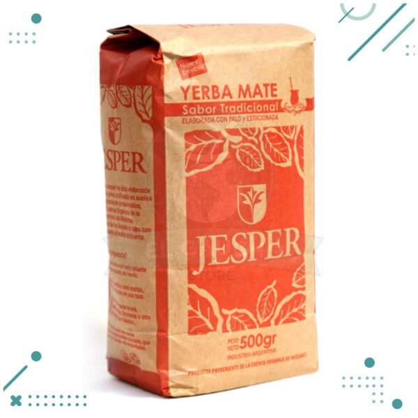 Yerba Mate TRADICIONAL Certificada Jesper 500gr