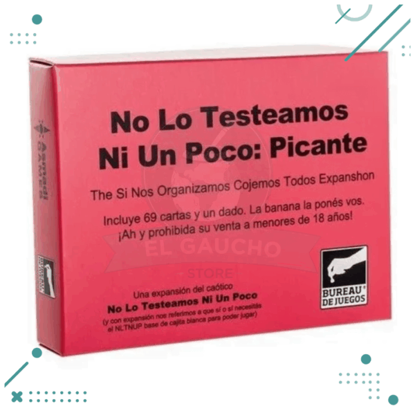 Juego No Lo Testeamos Ni Un Poco PICANTE Expansion