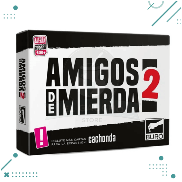 Amigos De Mierda 2 Juego Cartas Para Previa (300gr)