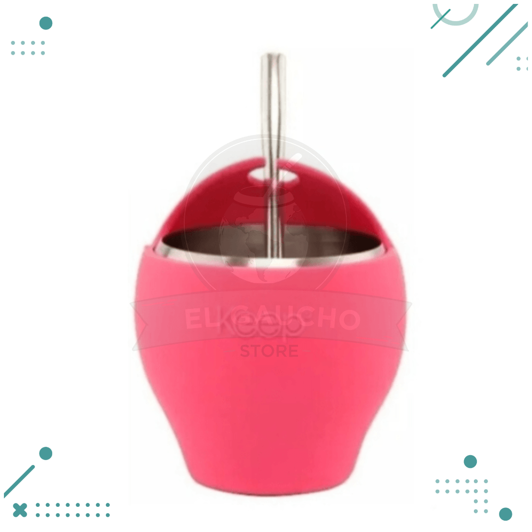 keep-4.png Mate Keep ROSA + Bombilla - Imagen 1