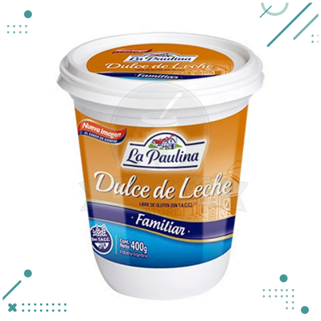 la-paulina.png Dulce de Leche Familiar La Paulina 400gr - Imagen 1