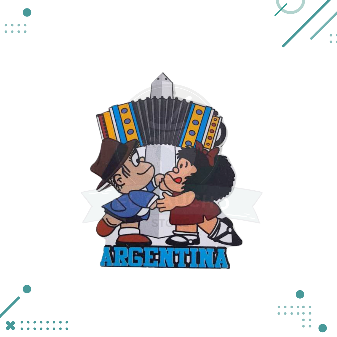 mafalda-arg-tsnfo.png Iman argentino turistico MAFALDA TANGO Y OBELISCO - Imagen 1