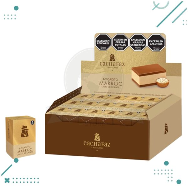 Bombón Marroc, Cachafaz (14gr.) (Caja de 54u.) (756gr.)