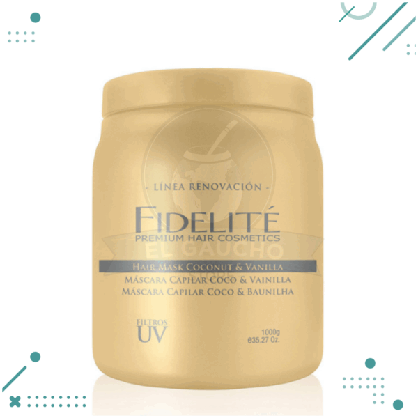 Mascara Renovadora Coco y Vainilla Fidelité 1kg
