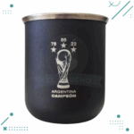 Mate Acero Inoxidable AFA + Bombilla - Imagen 2