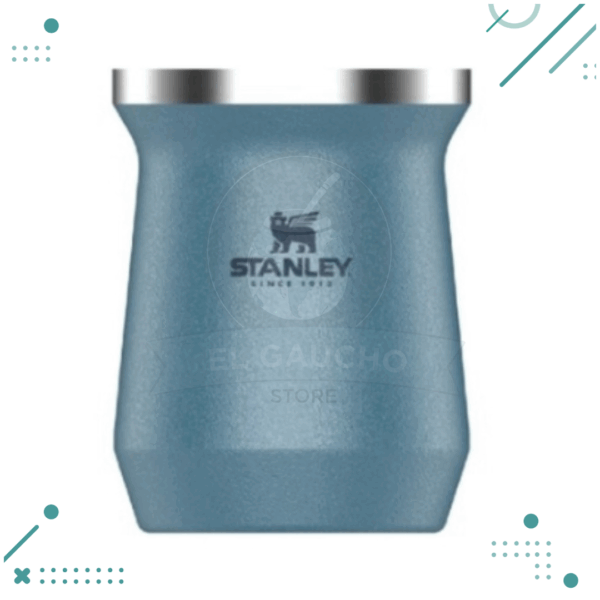 Mate Stanley Acero Inoxidable Azul Petroleo