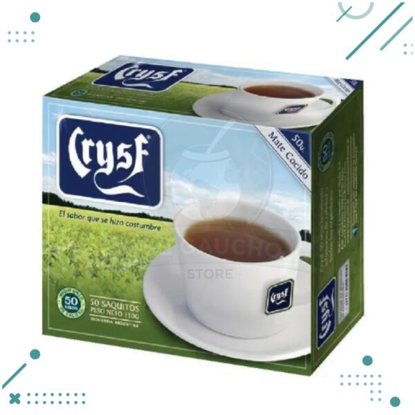 Mate Cocido CRYSF (3gr) x 50 saquitos (150gr)