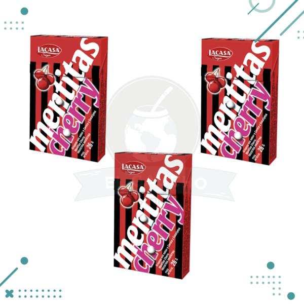 DRF mentitas CHERRY 26gr pack x3un (78gr)