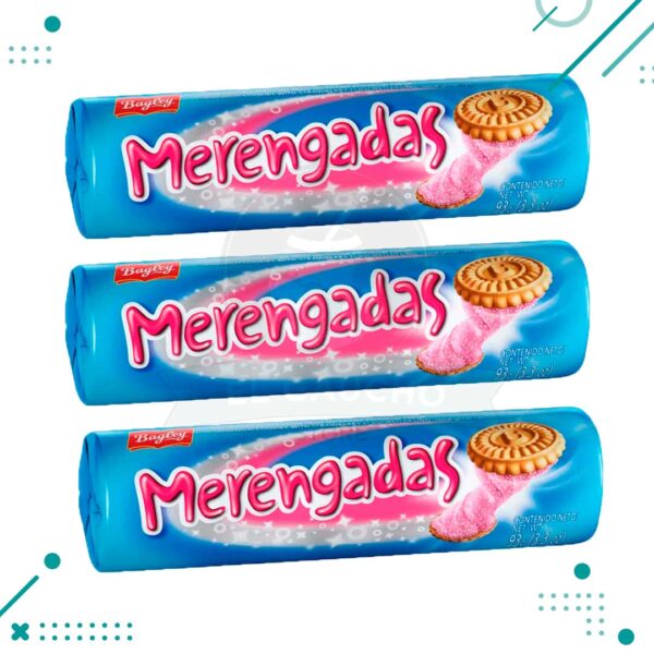 Galletitas Merengadas (88gr.) (Pack de 3u.) (279gr.)