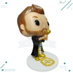 Funko Muñeco Futbol Seleccion Argentina Messi Campeón MOD1 Capa Negra - Imagen 2