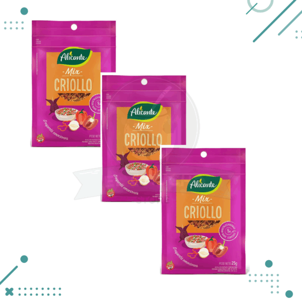 Mix Criollo Alicante 25G (PACK X3) (75GR).