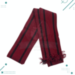 Faja Gaucho - Cinto N°12 (Aprox 3mts) DISEÑO LINEAS ROJO Y NEGRO