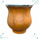 Mate Algarrobo liso Alpaca Premium