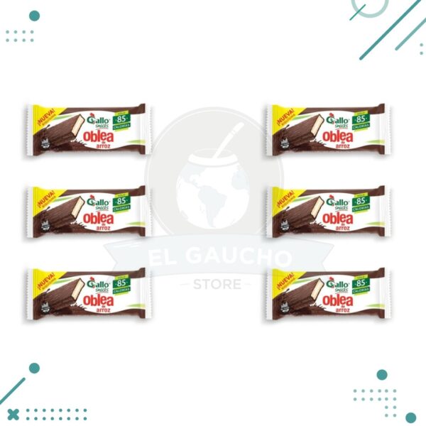 Oblea de arroz Gallo (20gr) Pack x6 unidades (120gr)