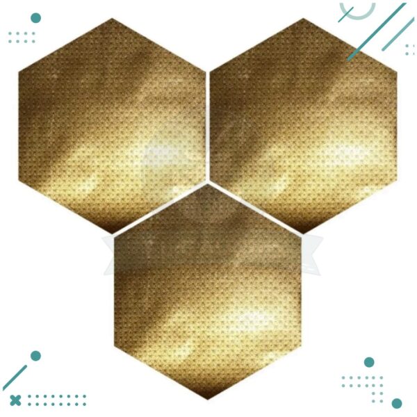 Papel Aluminio Metalizado Para Alfajores DORADO (25 unidades)