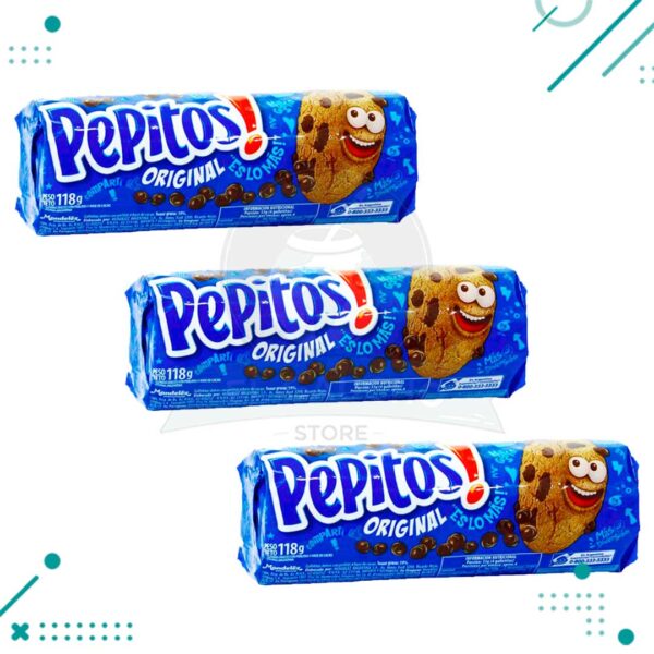 Galletitas Pepitos (118gr.) (Por 3u.) (354gr.)