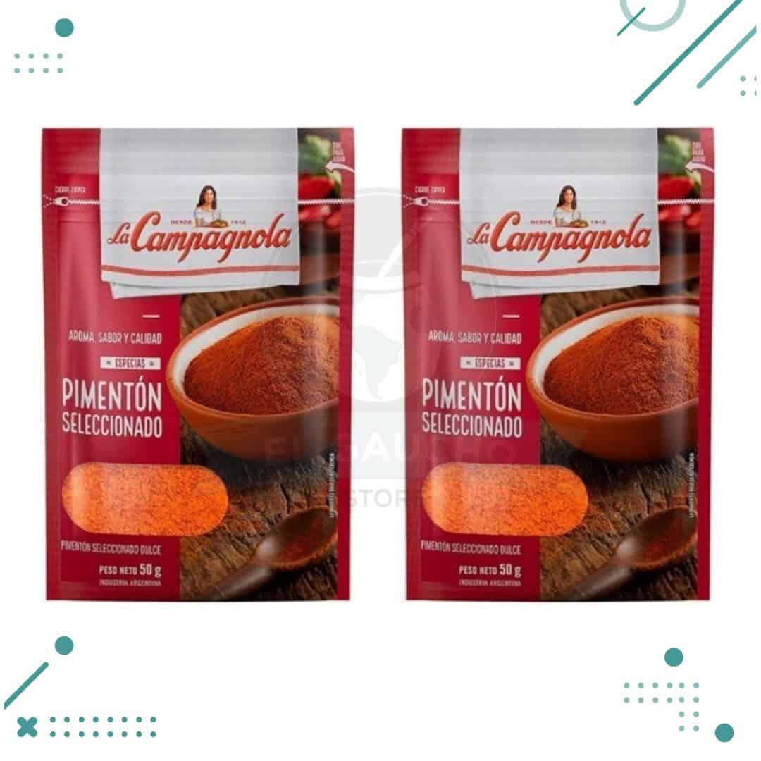pimenton.png Pimenton La Campagnola x 50g (pack x2) (100g) - Imagen 1
