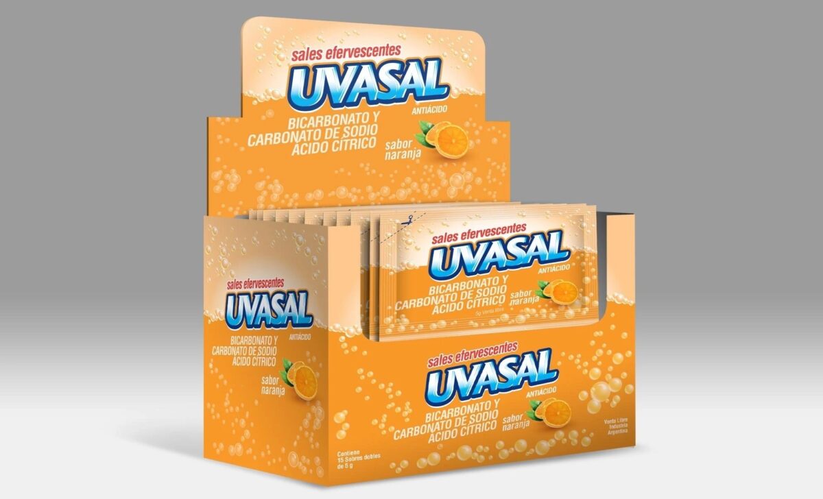 UVASAL SOBRE NARANJA X 15 sobres (10g) 150Gr - Imagen 1