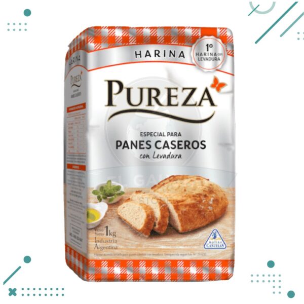 Harina Pureza Epecial Para Panes Caseros con Levadura 1k