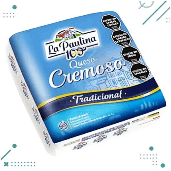 Horma de Queso Cremoso LA PAULINA (4kg Aprox)