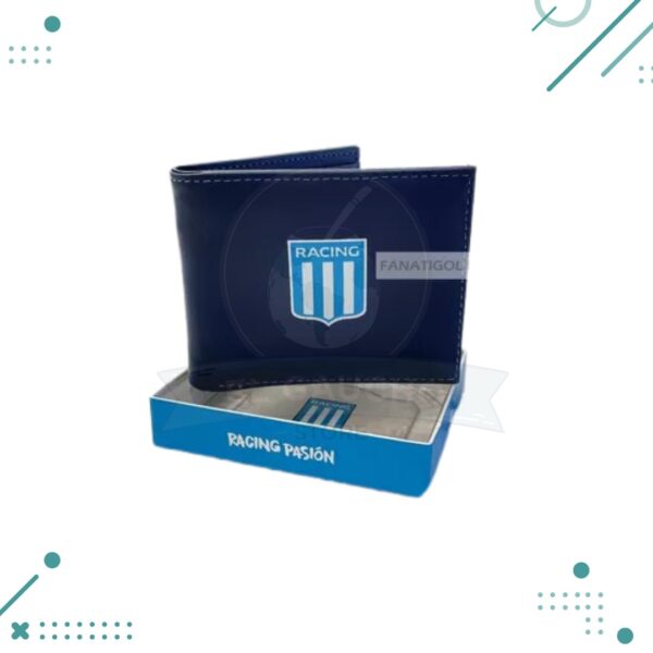 Billetera Racing con Caja