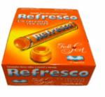 Pastilla Caramelos Pastillas Refresco Sabor NARANJA 12 unid (324gr)