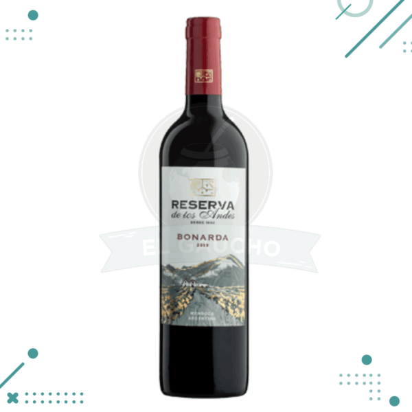 Vino Reserva De Los Andes Bonarda 750ml