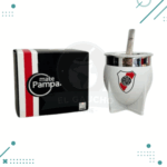 Mate Imperial XL RIVER PLATE + Bombilla De Regalo - Imagen 2