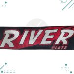 Bufanda 3 Hilos - River Plate 1.45x21cm color negro - Imagen 2