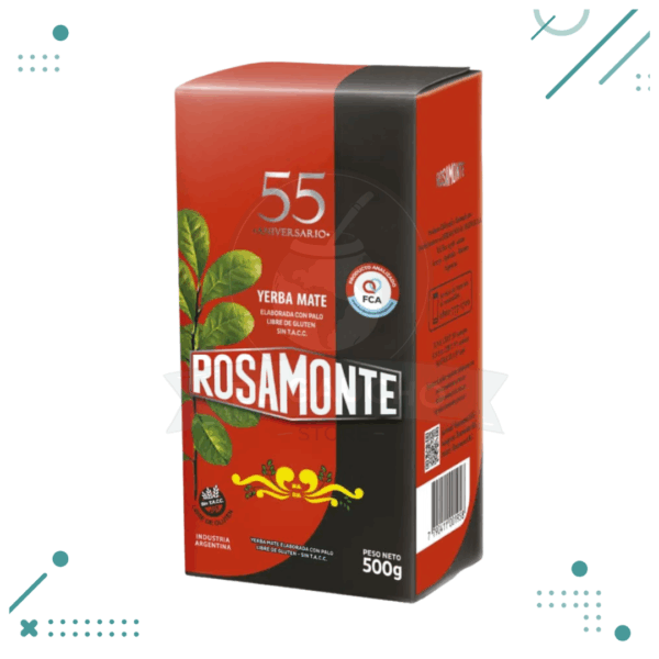 Yerba Mate Rosamonte, 55 Aniversario (500g.)