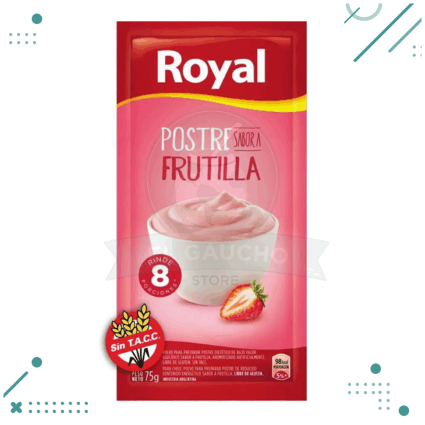 POSTRE FRUTILLA en polvo Royal 90gr