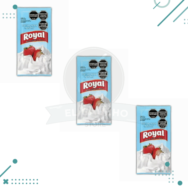 ROYAL crema chantilly 50gr (pack x3u) 150gr