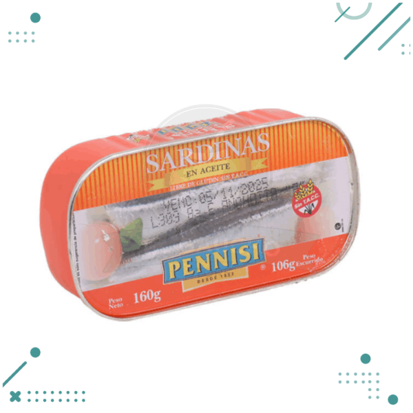 Sardinas en Aceite Pennisi (160gr)