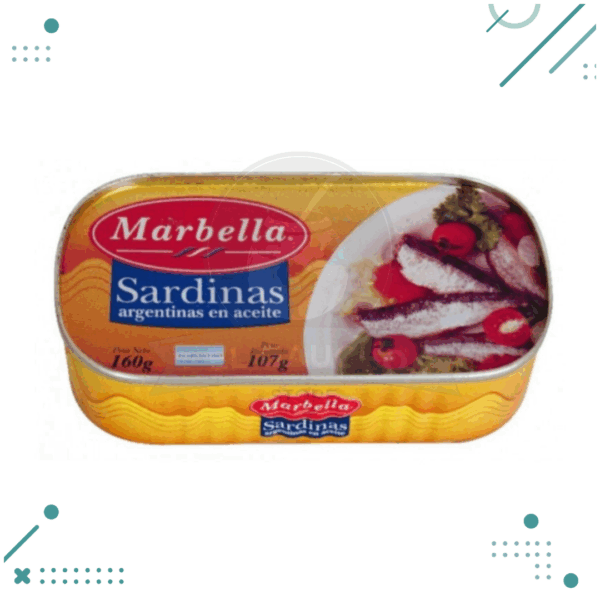 Sardinas en Aceite Marbella (160gr)