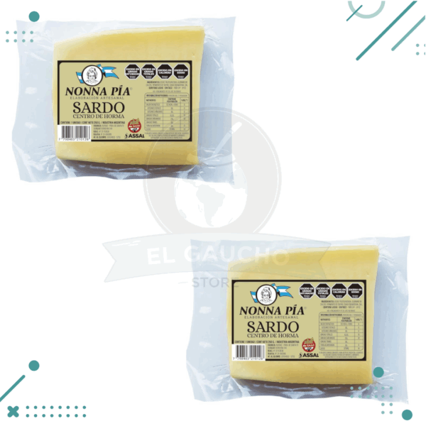 Queso SARDO nonna pia 250gr (pack x2 un.) 500gr