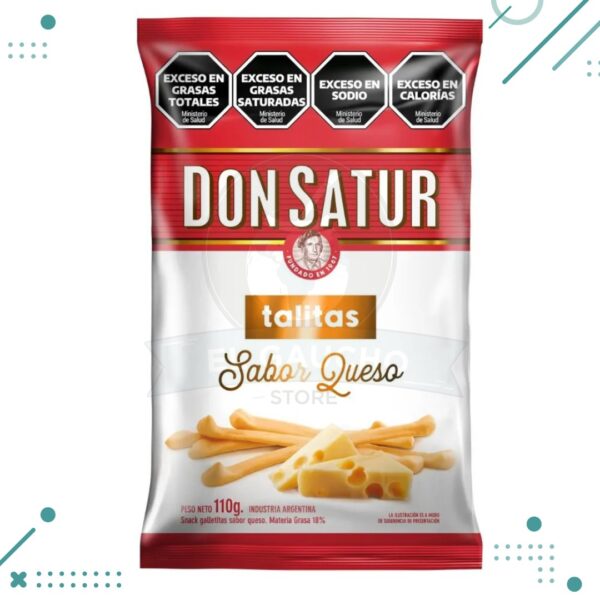 Talitas DON SATUR queso 110gr