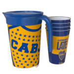 Set Familiar 1 Jarra + 4 Vasos BOCA - Imagen 2