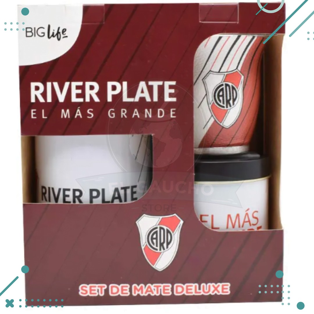 set-de-mate-river-deluxe.png SET MATE DELUXE BIGLIFE RIVER - Imagen 1