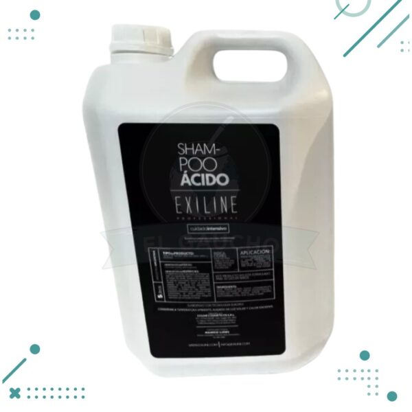 Shampoo Exiline Acido Bidon X 5000 Cc