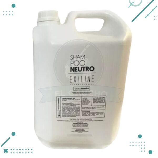 Shampoo Exiline Neutro Bidon X 5000 Cc