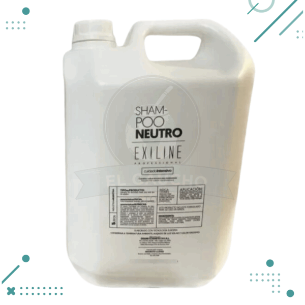 Shampoo Exiline Neutro Bidon X 5000 Cc